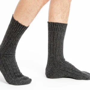 Black Alpaca Wool Socks – Natural Everyday Warmth