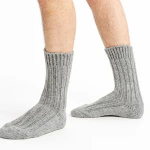 Gray Alpaca Wool Socks – Natural Everyday Comfort