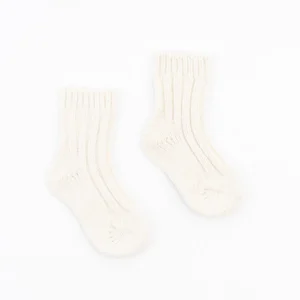 Children’s White Merino Socks – Soft Everyday Comfort