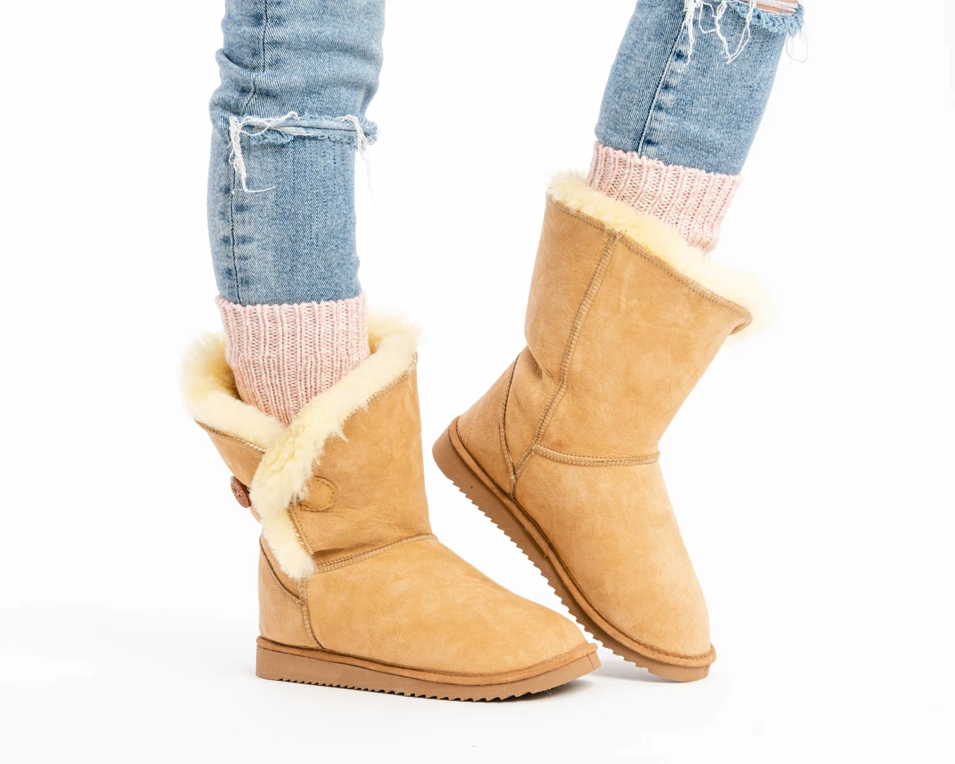 Insulated Leather Snow Boots – Durable Winter Protection