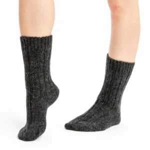 Black Merino Wool Socks – Breathable Everyday Warmth