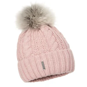 Pink Wool Hat with Pom Pom – Everyday Winter Style