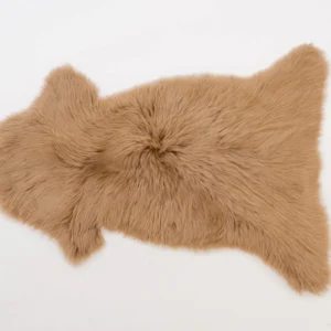 Caramel Sheepskin Rug 95cm – Soft Elegance