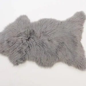 Silver Sheepskin Rug 95cm – Soft Nordic Touch